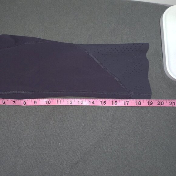 🍇 Lululemon Anew Crop (21") - Black Grape - Size 6 - Excellent Condition 💜 - Picture 10 of 16